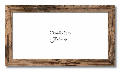 Altholzbilderrahmen 20x40|3cm